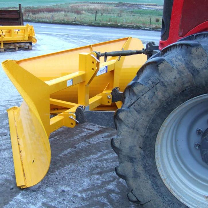 Vee Snow Plough on a Massey Ferguson